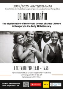 Katalin Baráth's talk in Vienna